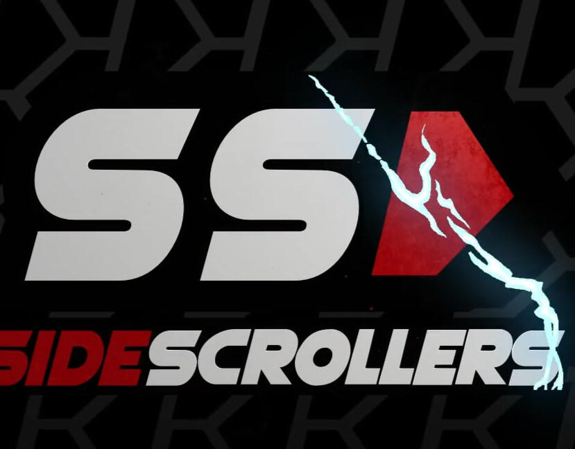 Side Scrollers Intro Logo Loop (3D Motion Design)